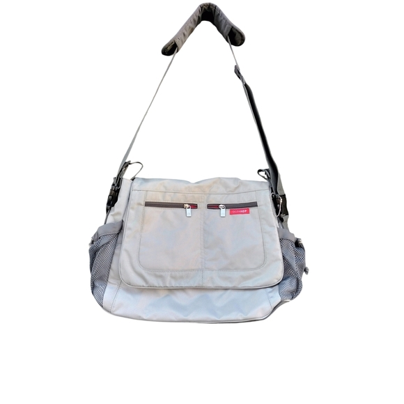 Skip Hop Handbags - Skip Hop Gray and Black Women's Bag